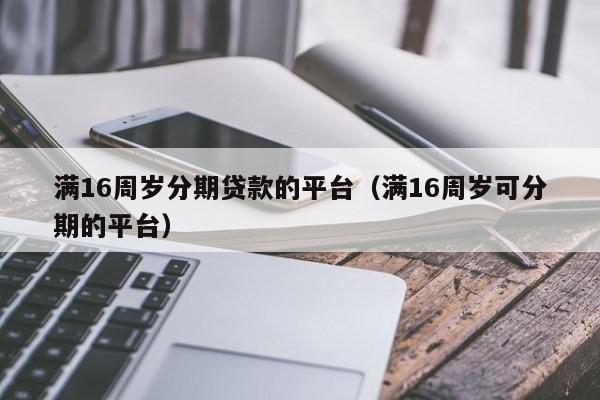 满16周岁分期贷款的平台(满16周岁可分期的平台)