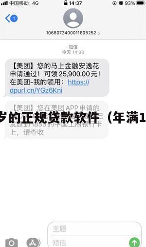 满16周岁的正规贷款软件(年满16周岁贷款软件)