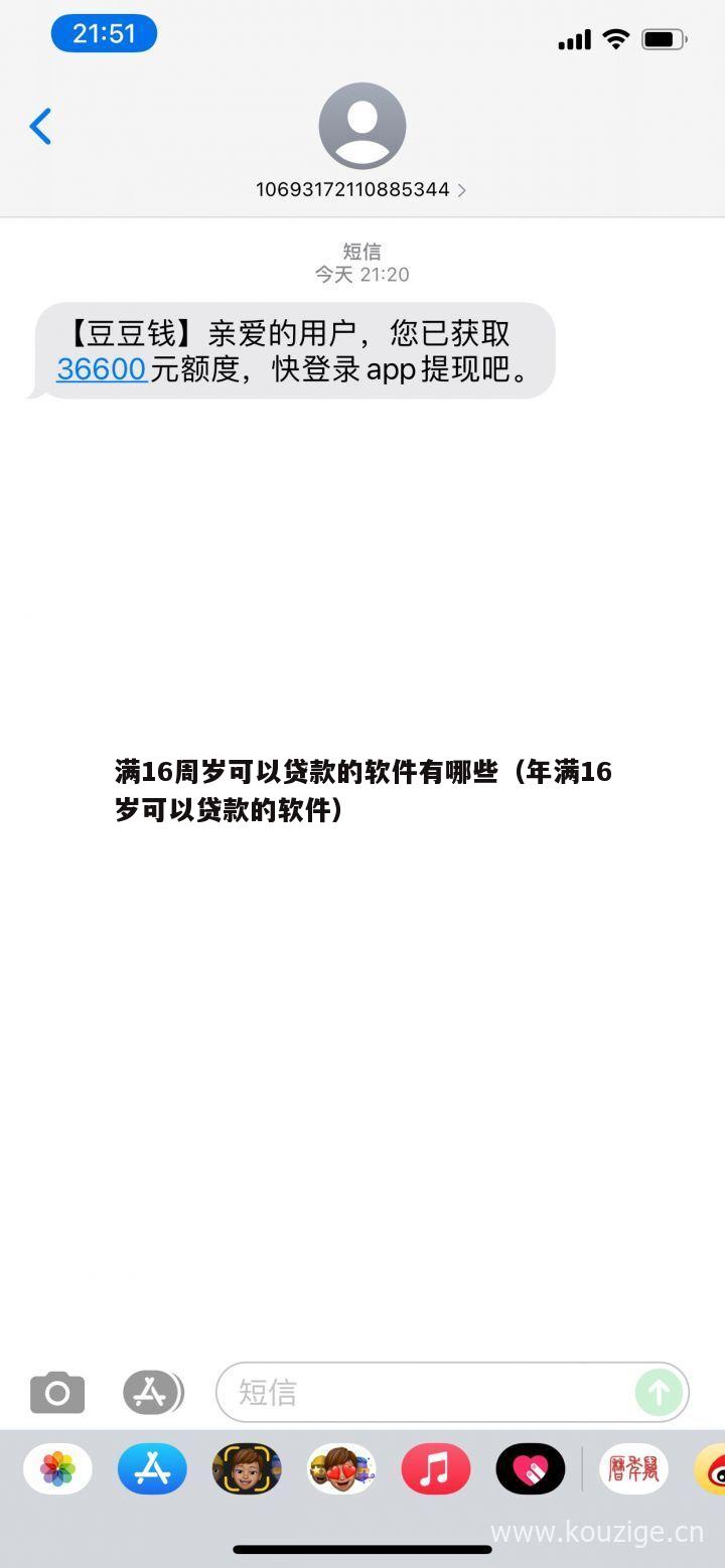 满16周岁可以贷款的软件有哪些(年满16岁可以贷款的软件)